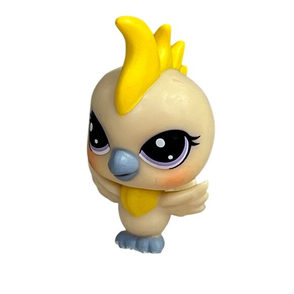LPS Littlest Pet Shop Mini Cockatoo Bird Cockatutu Inga Diva Squad 2-65 - Picture 1 of 5